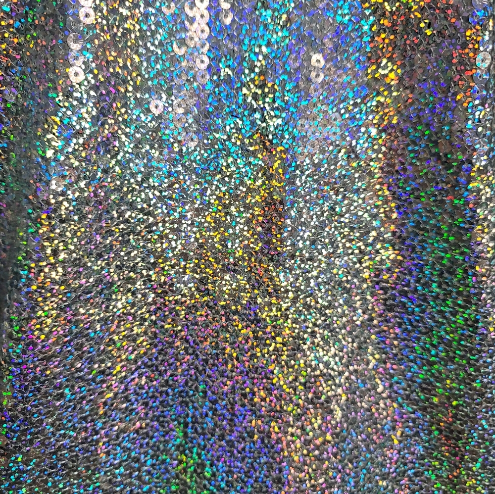 Weissman Holographic Sequin Sweatshirt - image 6